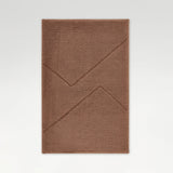 Spaces Swift Flow Polyester Small Bath Mat, 1677 GSM, Solid, Dark Brown