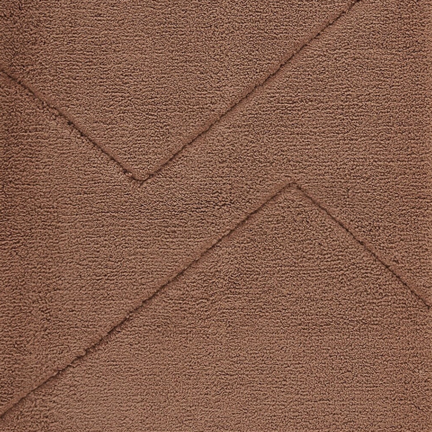 Spaces Swift Flow Polyester Small Bath Mat, 1677 GSM, Solid, Dark Brown