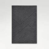Spaces Swift Flow Polyester Small Bath Mat, 1677 GSM, Solid, Light Grey