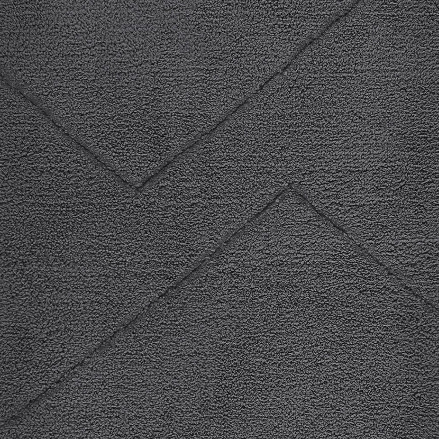 Spaces Swift Flow Polyester Small Bath Mat, 1677 GSM, Solid, Light Grey