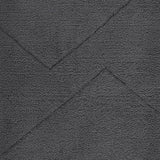 Spaces Swift Flow Polyester Small Bath Mat, 1677 GSM, Solid, Light Grey