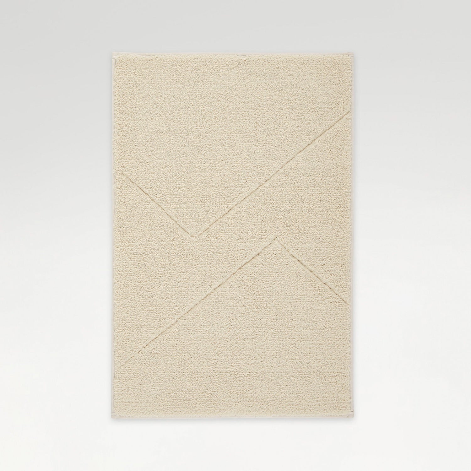 Spaces Swift Flow Polyester Small Bath Mat, 1677 GSM, Solid, Light Brown