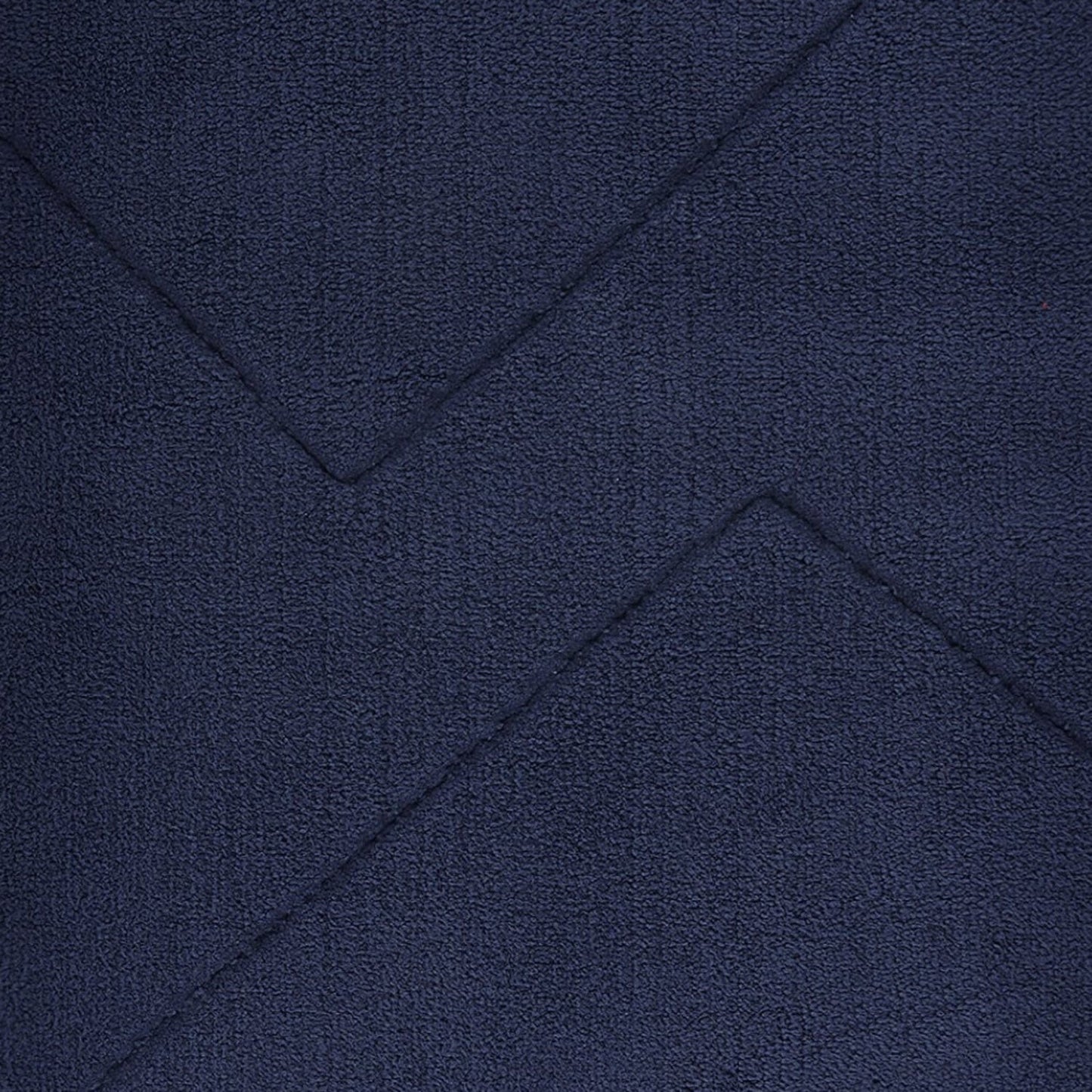 Spaces Swift Flow Polyester Large Bath Mat, 1659 GSM, Solid, Navy