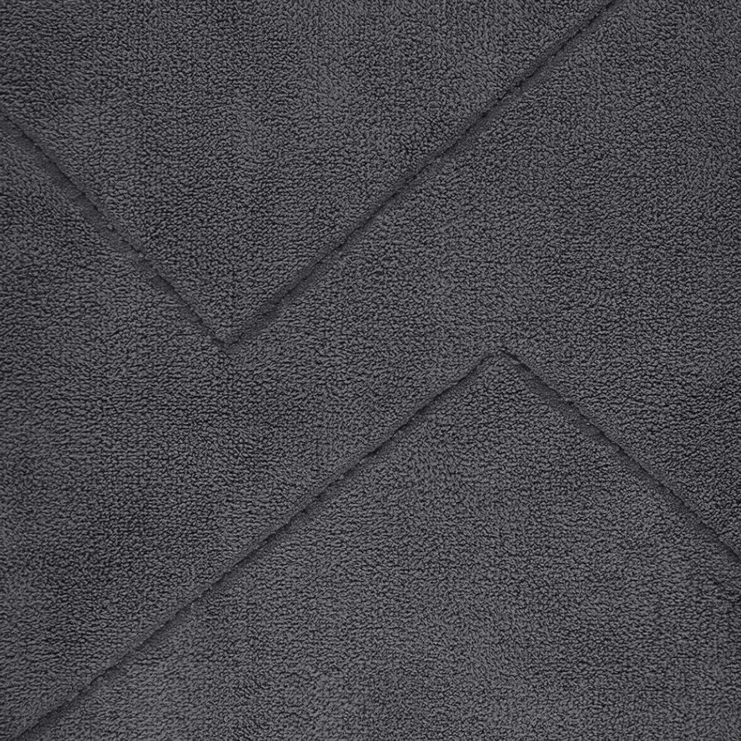 Spaces Swift Flow Polyester Large Bath Mat, 1659 GSM, Solid, Light Grey