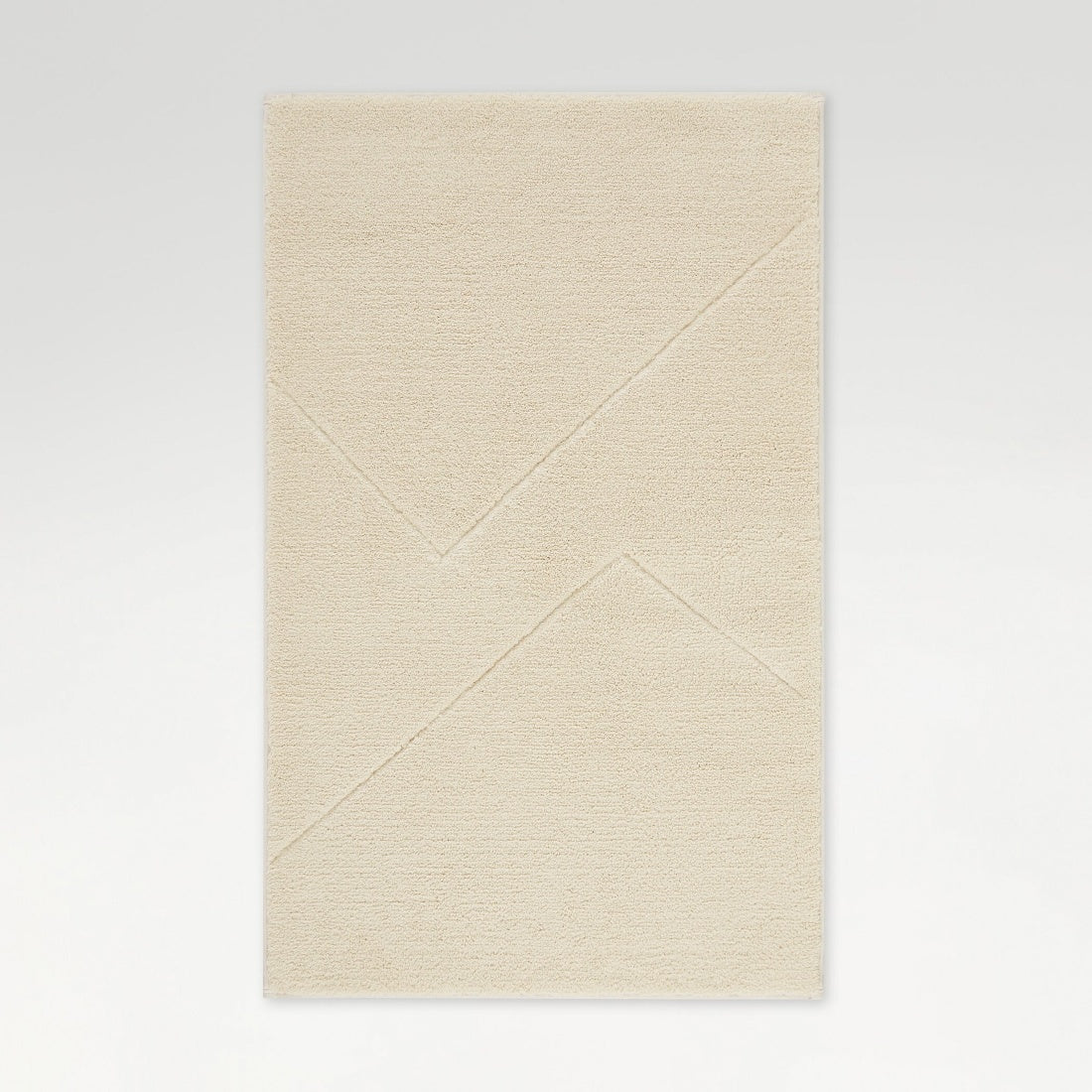 Spaces Swift Flow Polyester Large Bath Mat, 1659 GSM, Solid, Light Brown
