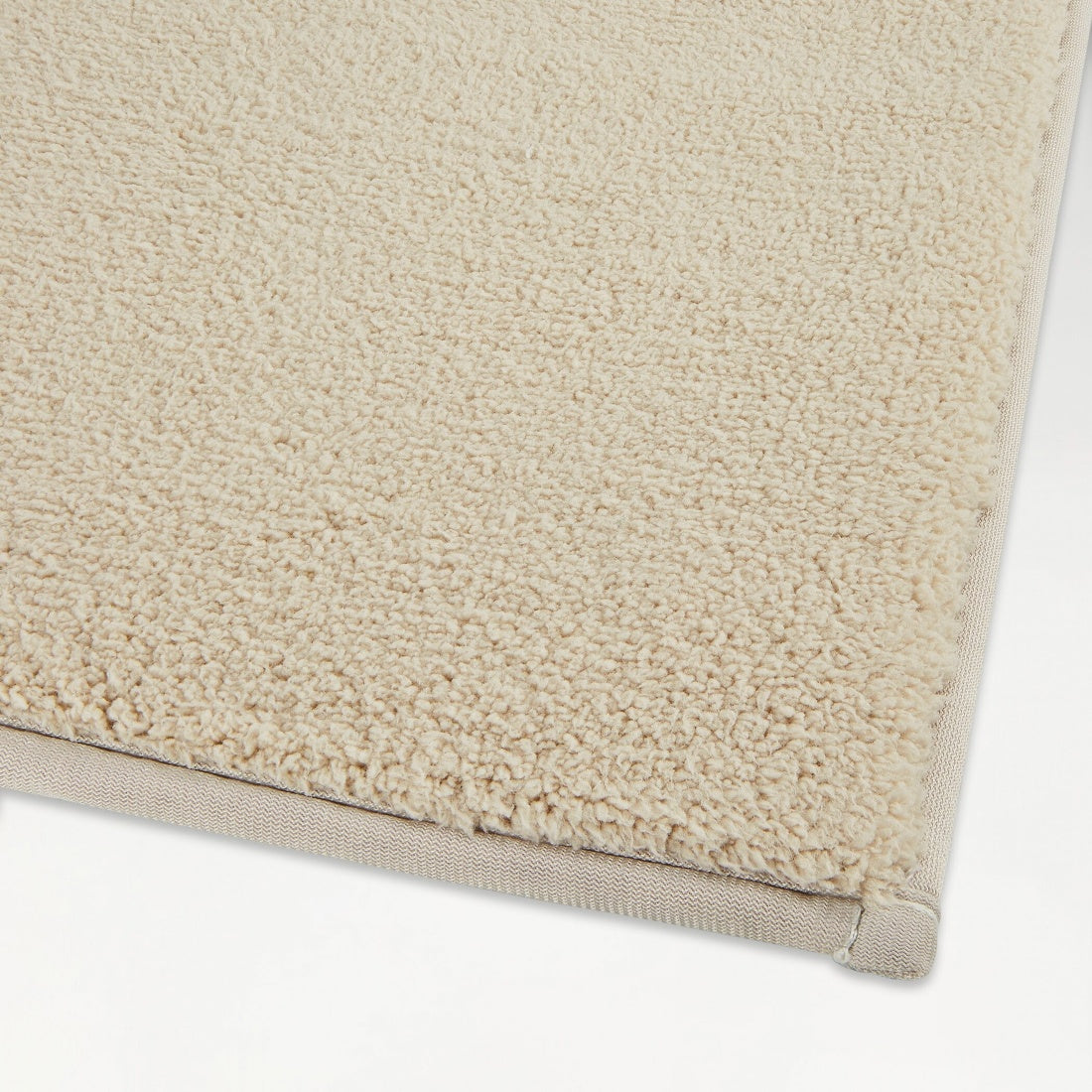Spaces Swift Flow Polyester Large Bath Mat, 1659 GSM, Solid, Light Brown