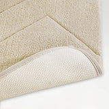 Spaces Swift Flow Polyester Large Bath Mat, 1659 GSM, Solid, Light Brown