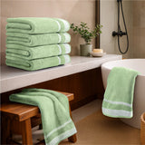 Spaces Hygro Hygro Cotton Bath Towel, 600 GSM, Solid, Light Green