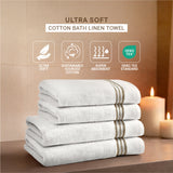 Spaces Swift Flow 100% Cotton Bath Towel, 500 GSM, Solid
