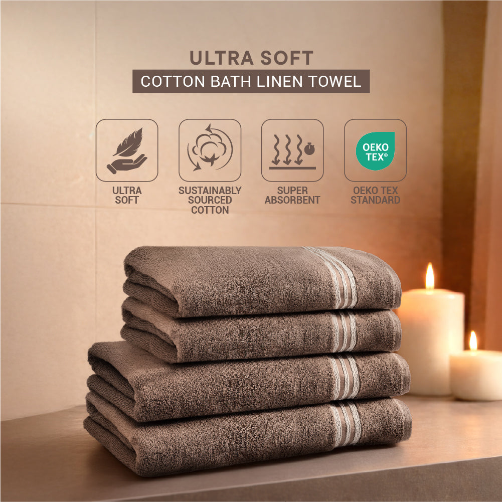 Spaces Swift Flow 100% Cotton Bath Towel, 500 GSM, Solid