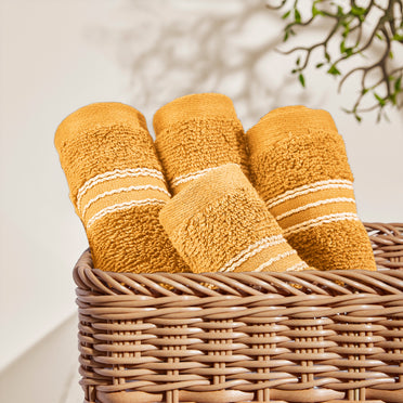Spaces Swift Flow 100% Cotton Face Towel, 500 GSM, Solid, Colours Available  Pack Of 1