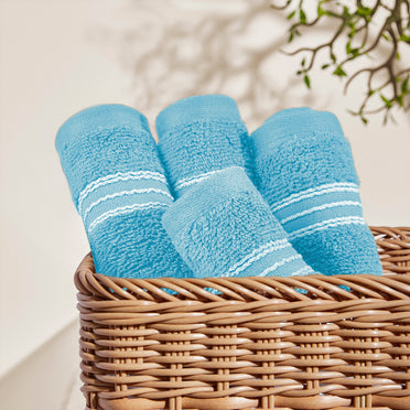 Spaces Swift Flow 100% Cotton Face Towel, 500 GSM, Solid, Colours Available  Pack Of 1