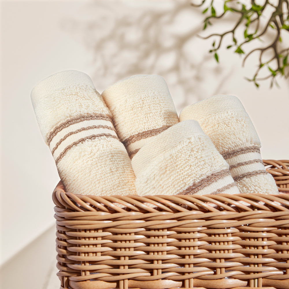 Spaces Swift Flow 100% Cotton Face Towel, 500 GSM, Solid, Colours Available  Pack Of 1