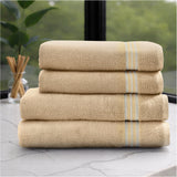 Spaces Swift Flow 100% Cotton Large Towel, 500 GSM, Solid, Light Brown