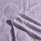 Spaces Swift Flow 100% Cotton Large Towel, 500 GSM, Solid, Light Violet