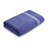 Spaces Swift Flow 100% Cotton Large Towel, 500 GSM, Solid, Blue