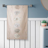Spaces Kids 100% Cotton Bath Towel, 380 GSM, Character, Beige