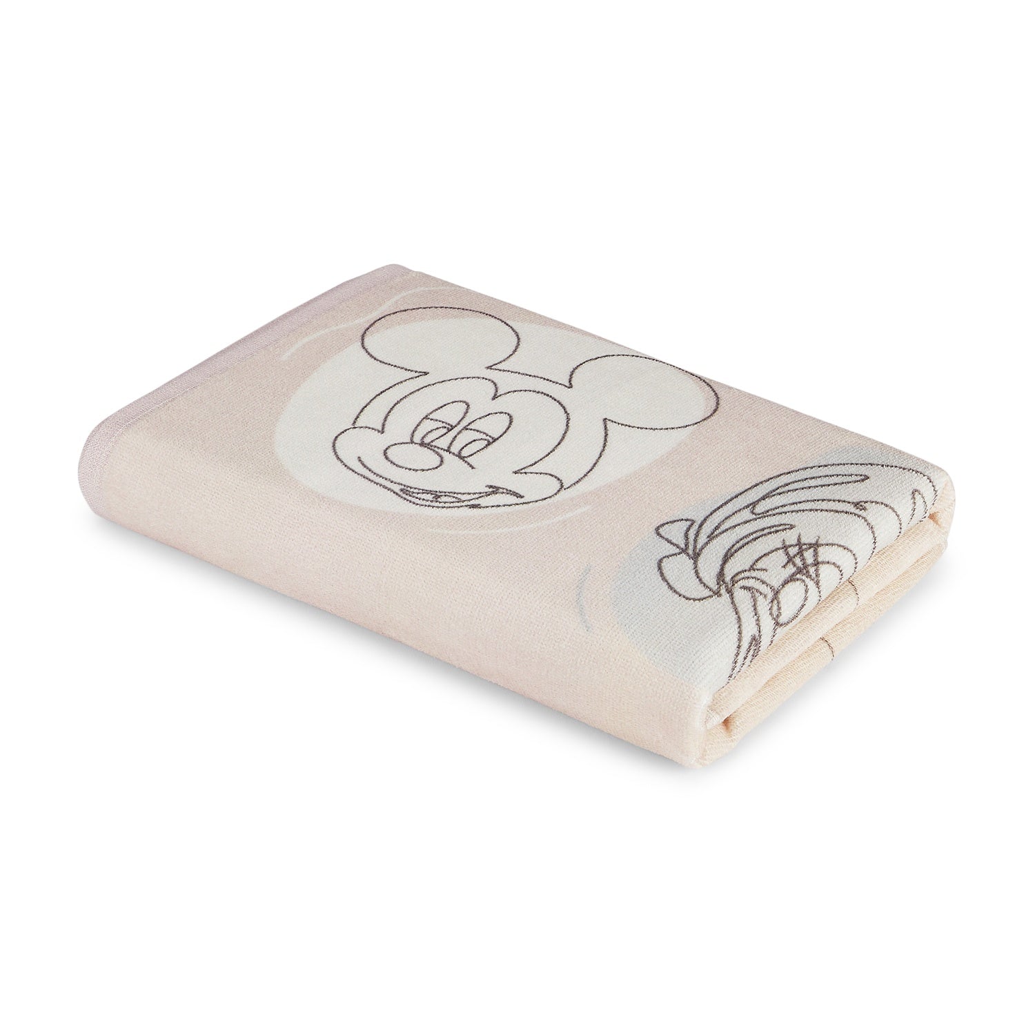 Spaces Kids 100% Cotton Bath Towel, 380 GSM, Character, Beige
