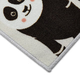 Spaces Kids Nylon Small Foot Mat, 1070 GSM, Character, Dark Brown