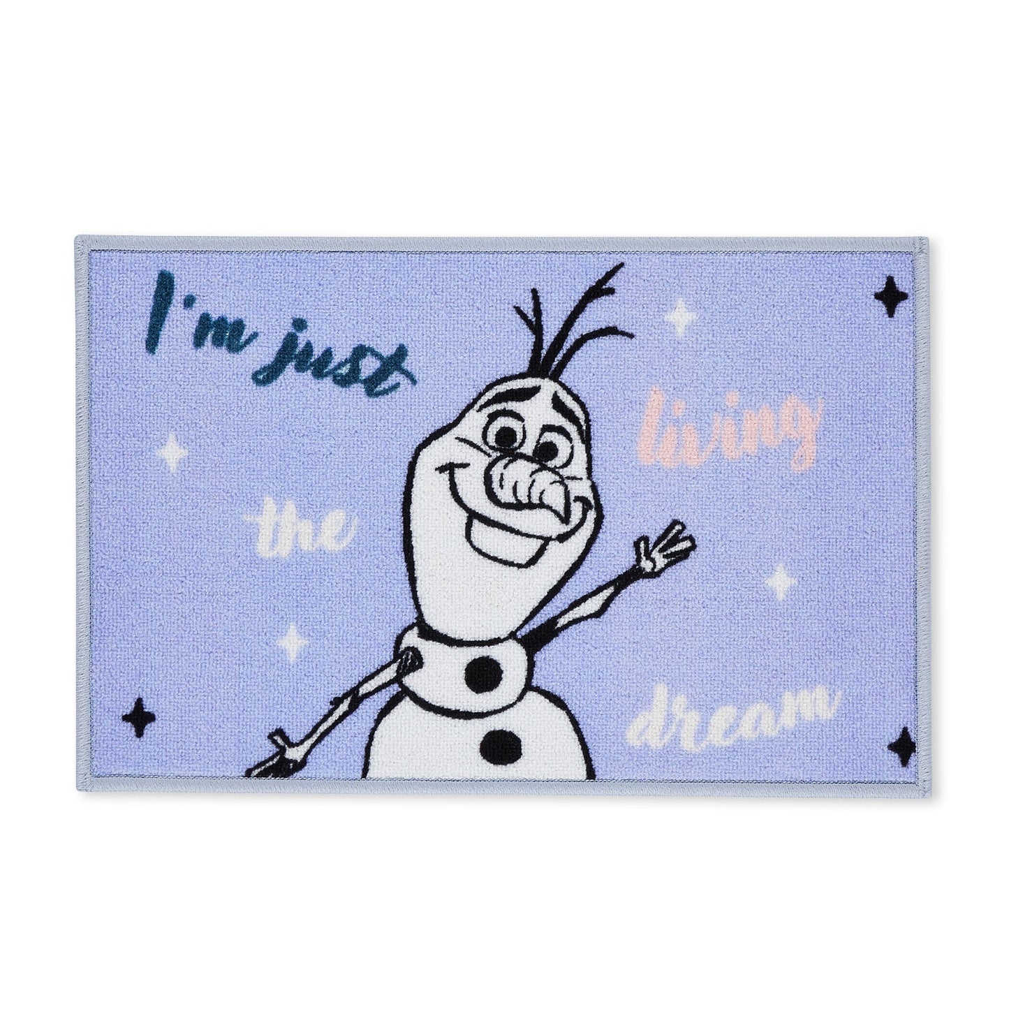 Spaces Kids Nylon Small Foot Mat, 1070 GSM, Character, Light Violet
