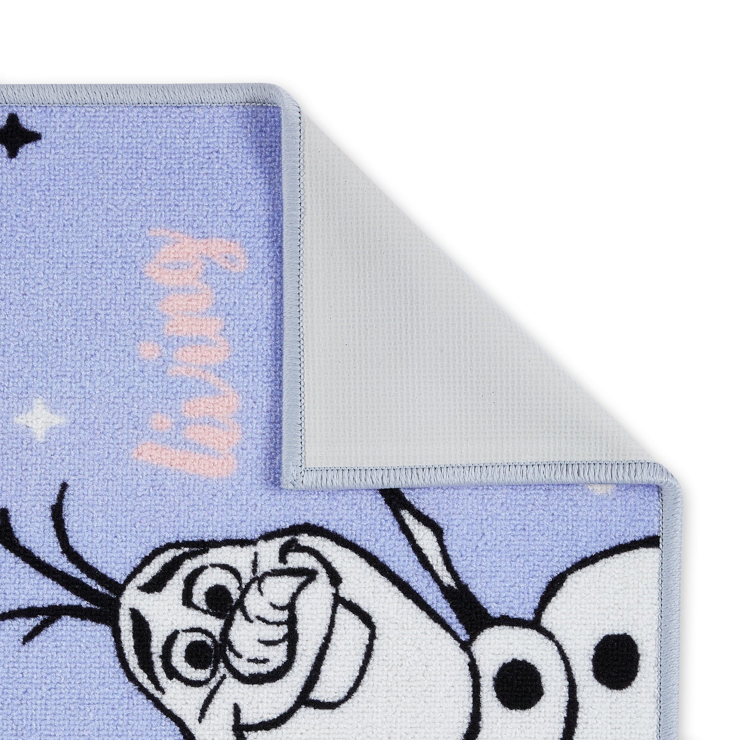 Spaces Kids Nylon Small Foot Mat, 1070 GSM, Character, Light Violet