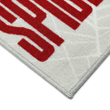Spaces Kids Nylon Small Foot Mat, 1070 GSM, Character, Light Grey
