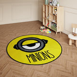 Spaces Kids Nylon Area Rugs, 1070 GSM, Character, Yellow