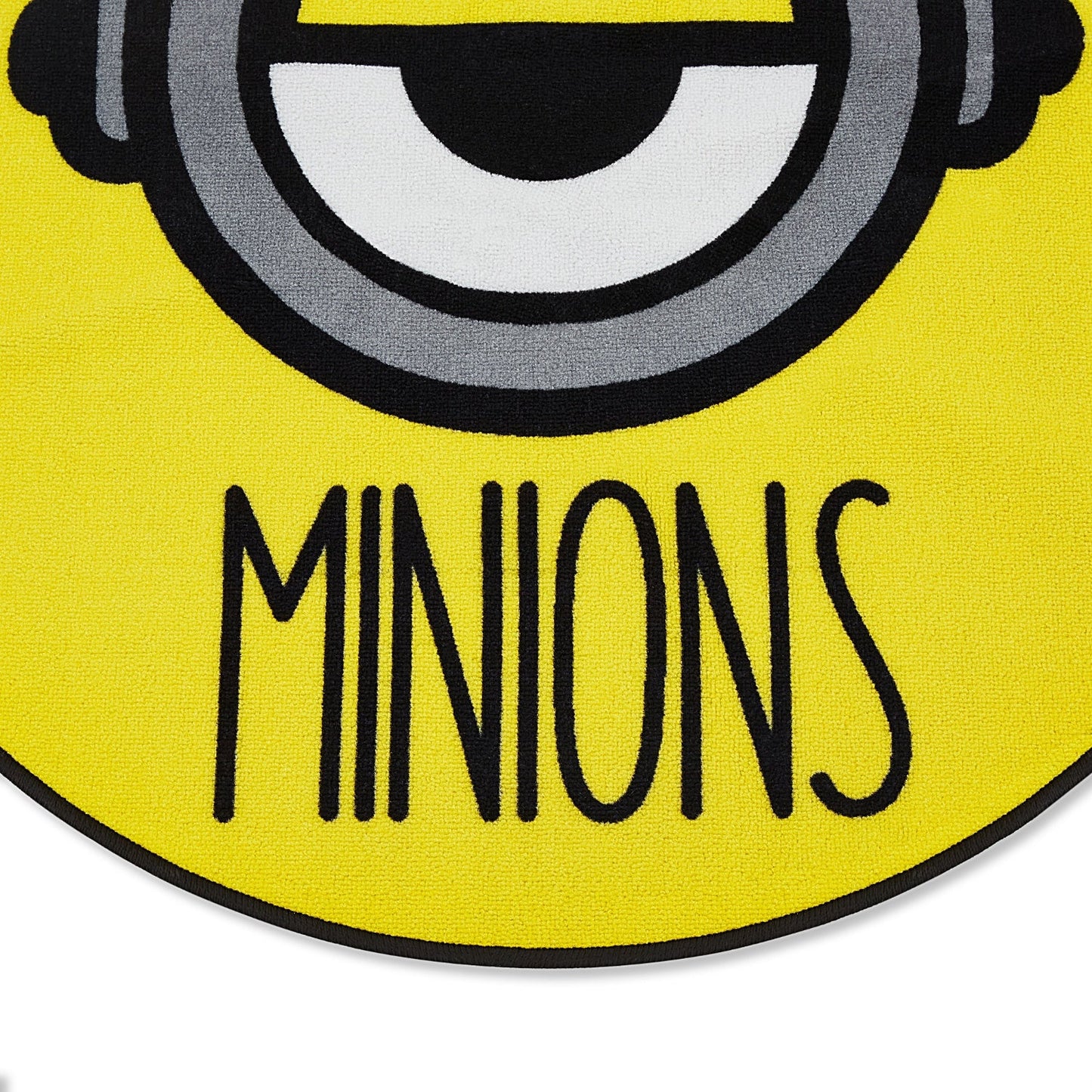 Spaces Kids Nylon Area Rugs, 1070 GSM, Character, Yellow