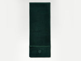 Spaces Wimbledon 2025 Jacquard Green 100% Cotton Hand Towel