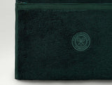 Spaces Wimbledon 2025 Jacquard Green 100% Cotton Hand Towel