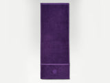 Spaces Wimbledon 2025 Jacquard Purple 100% Cotton Hand Towel