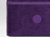 Spaces Wimbledon 2025 Jacquard Purple 100% Cotton Hand Towel