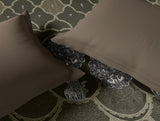 Spaces Rangana Multi 100% Cotton Double Quilt, 210 TC, Ornate, Dark Brown