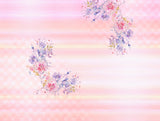 Spaces Organic Cotton Double Quilt, 180 TC, Floral, Light Violet