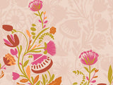 Spaces Essentials 100% Cotton Single Quilt, 144 TC, Floral, Blush