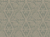 Spaces Essentials 100% Cotton Single Quilt, 144 TC, Ornate, Light Grey