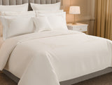 Spaces Luxury Celestia 100% Cotton Double Duvet Cover, 800 TC, Embroidered, White