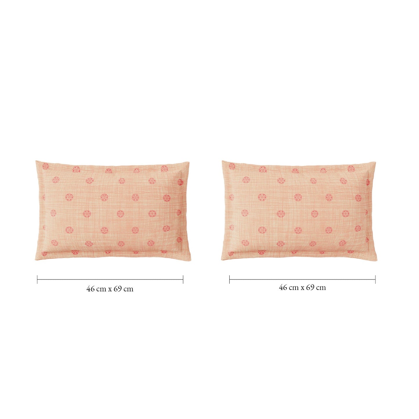 Spaces Fiora 100% Cotton 144 TC Percale Ornate Premium Bedding Set, Light Yellow