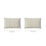 Spaces Fiora 100% Cotton 144 TC Percale Ornate Premium Bedding Set, Light Grey