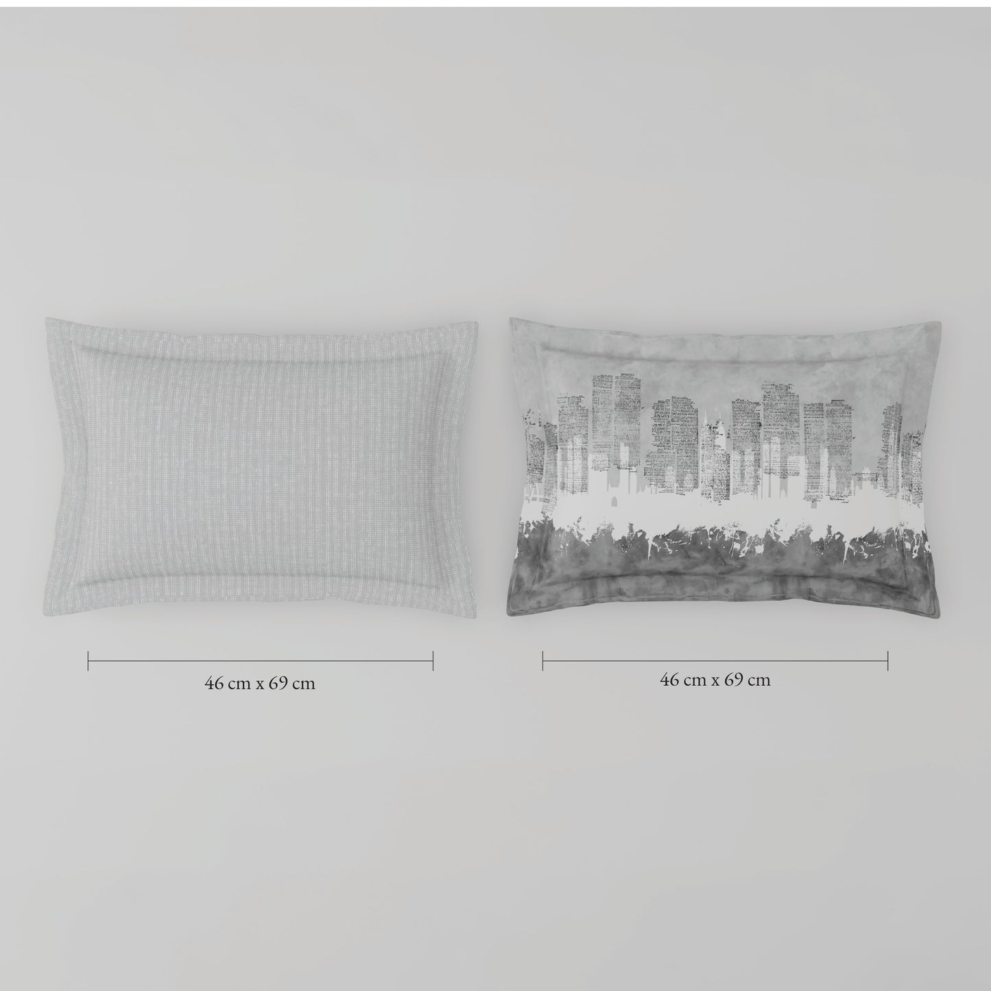 Spaces Riviera 100% Cotton 200 TC Percale Abstract Design Permium Large Bedsheet with 4 Pillow Covers, Bright White