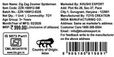 Kriiddaank Zig Zag Zoomer Spiderman Ramp Racer Car Set