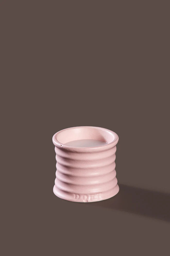 Doft Daydream - Cylinder Candle | Pink | Gardenia Delight