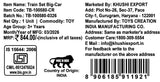 Kriiddaank Disney Pixar Cars Electric Bullet Train Set