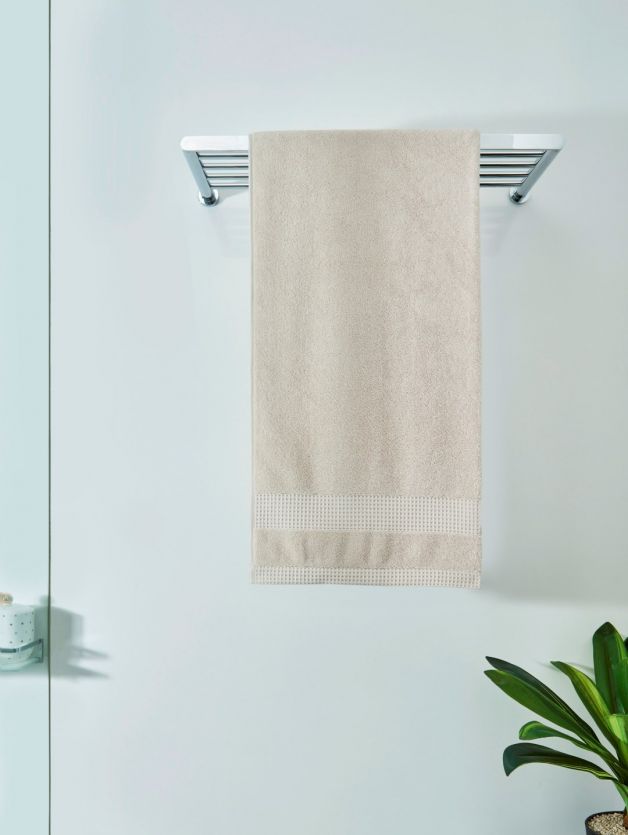Decor Ecosoft Beige Bath Towel Beige 75cm x 1.5m