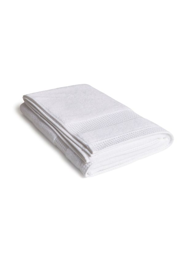 Decor Ecosoft White Bath Towel  White 75 cm x 1.5 m