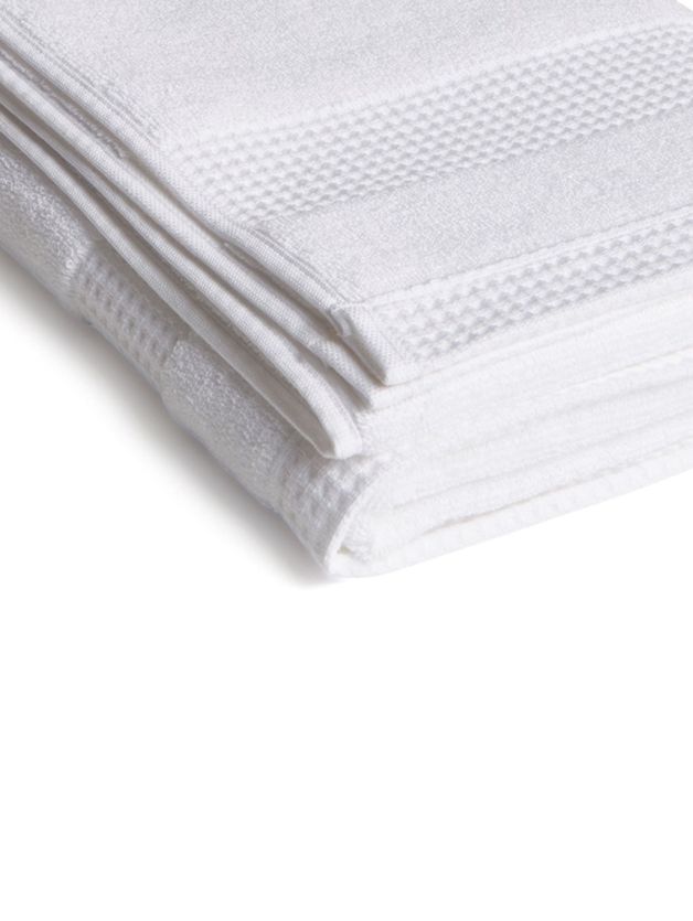 Decor Ecosoft White Bath Towel  White 75 cm x 1.5 m