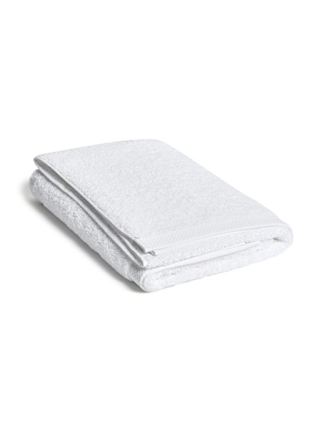 Decor Prism Blanco Bath Towel White  75 cm x 1.5 m
