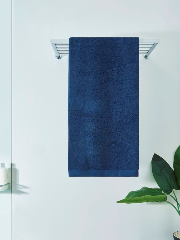 Decor Pioneer Navy Bath Towel 75cm x 1.5m