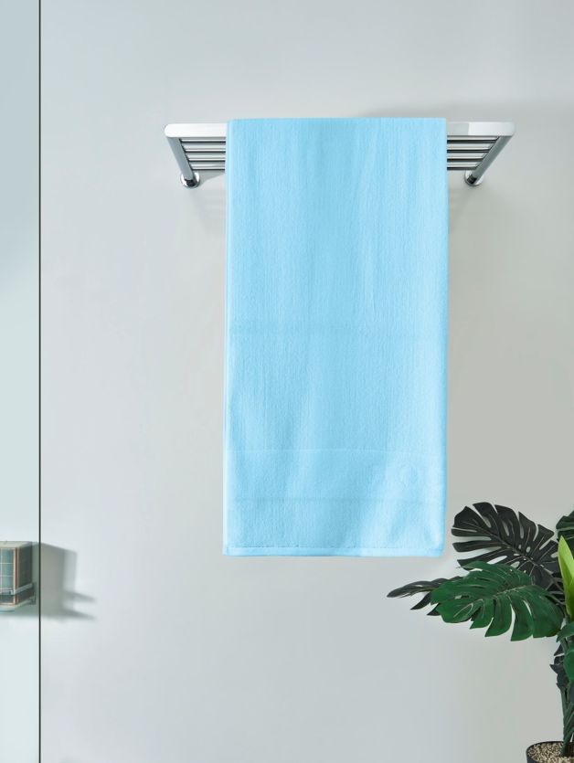 Decor Ace Cloud Blue Bath Towel Blue 75 cm x 1.5 m