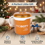 Probott Lite Cuppa Stainless Steel Mug Orange 280ml